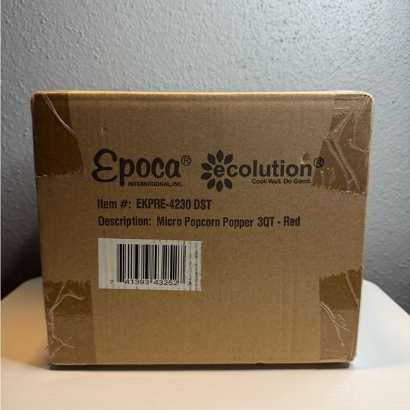 Ecolution Patented Micro-Pop Microwave Popcorn Popper - Picture 5 of 6